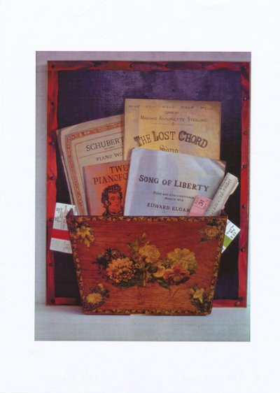 Kayıp Akor, 1986, (Panel Üzerine Yağlıboya) by Terry Scales